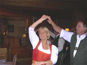 Bgm. Sonja Ottenbacher mit Erich Buchner